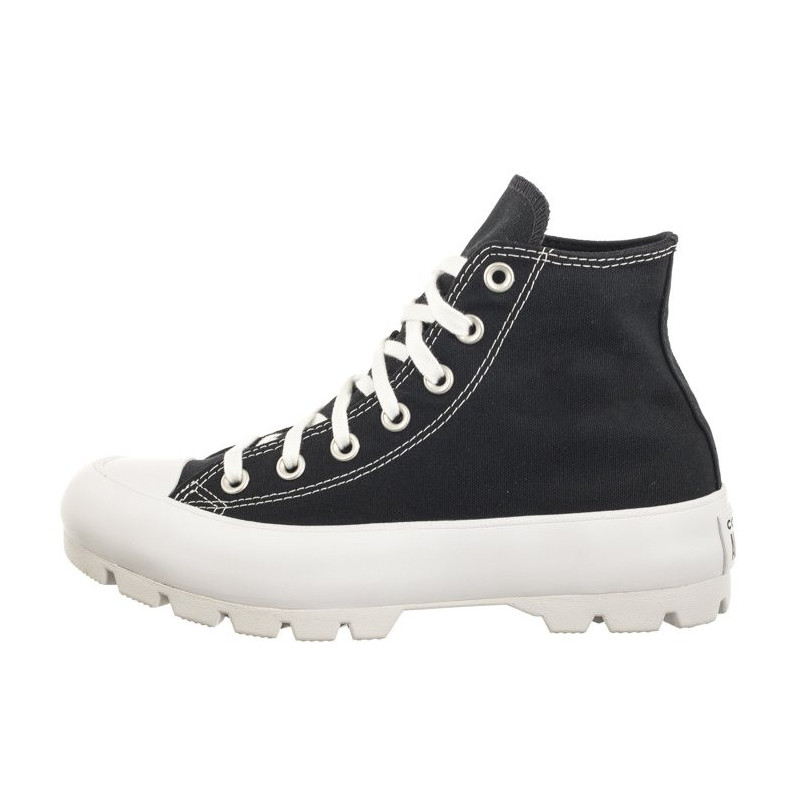Converse CTAS Lugged Hi Black/White/Black 565901C (CO650-a) bateliai
