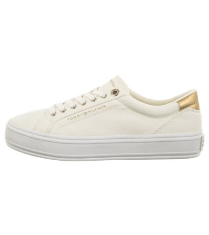 Tommy Hilfiger Essential Vulc Canvas Sneaker White FW0FW07682 YBS (TH1033-a) spordijalatsid