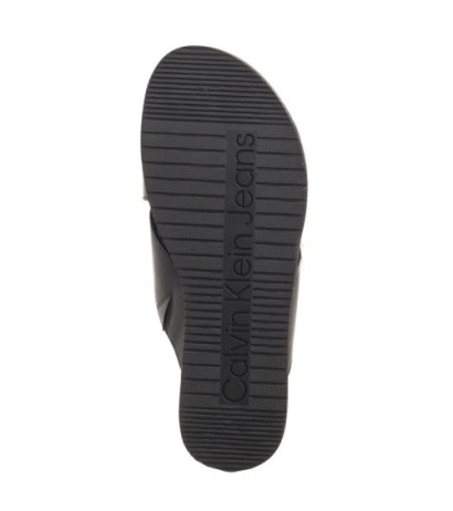 Calvin Klein Flatform Cross MG UC Triple Black YW0YW01349 0GT (CK466-a) kurpes