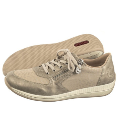 Rieker Beżowe N1112-60 Beige (RI148-a) batai