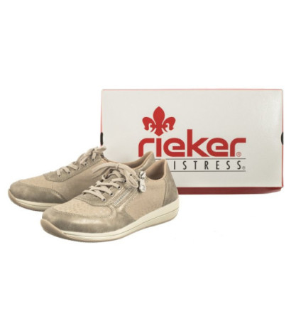 Rieker Beżowe N1112-60 Beige (RI148-a) shoes