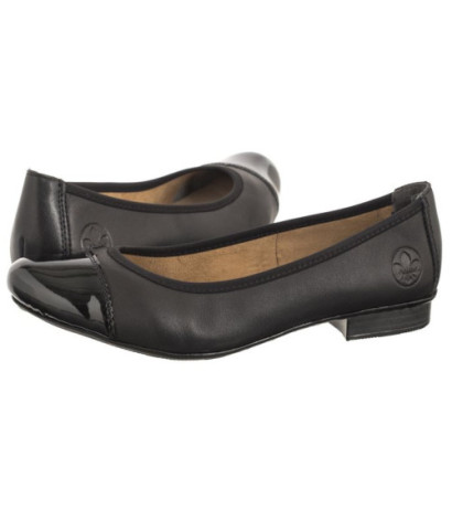 Rieker Czarne 51998-00 Black (RI153-a) bateliai