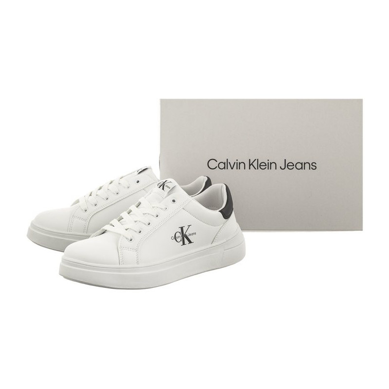 Calvin Klein Low Cut Sneaker V3X9-80876-1355 X002 White/Black  (CK468-a) kurpes