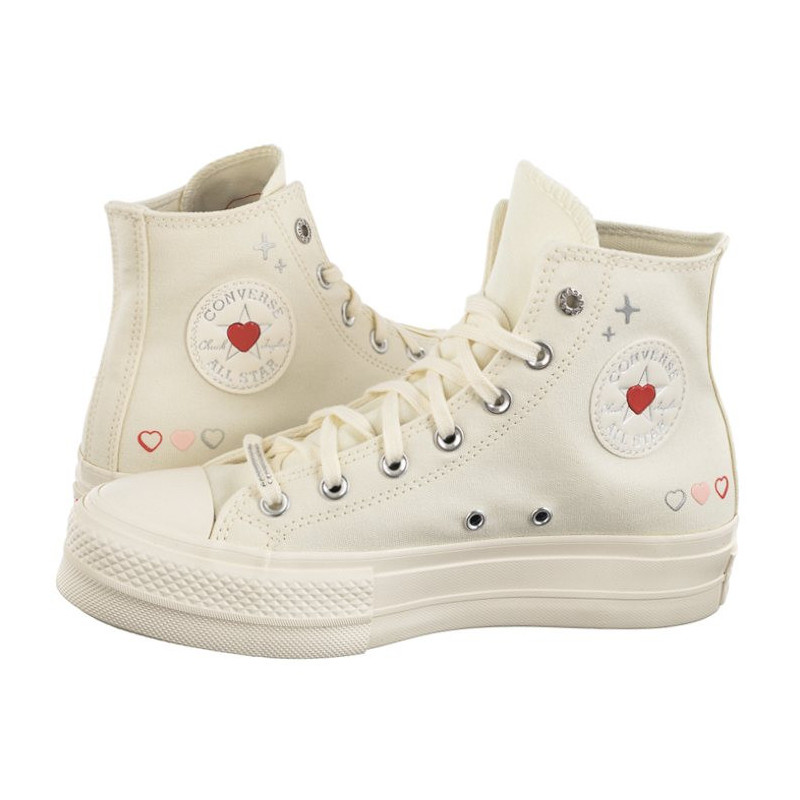 Converse CTAS Lift Hi Egret/Fever Dream/Egret A09114C (CO652-a) bateliai