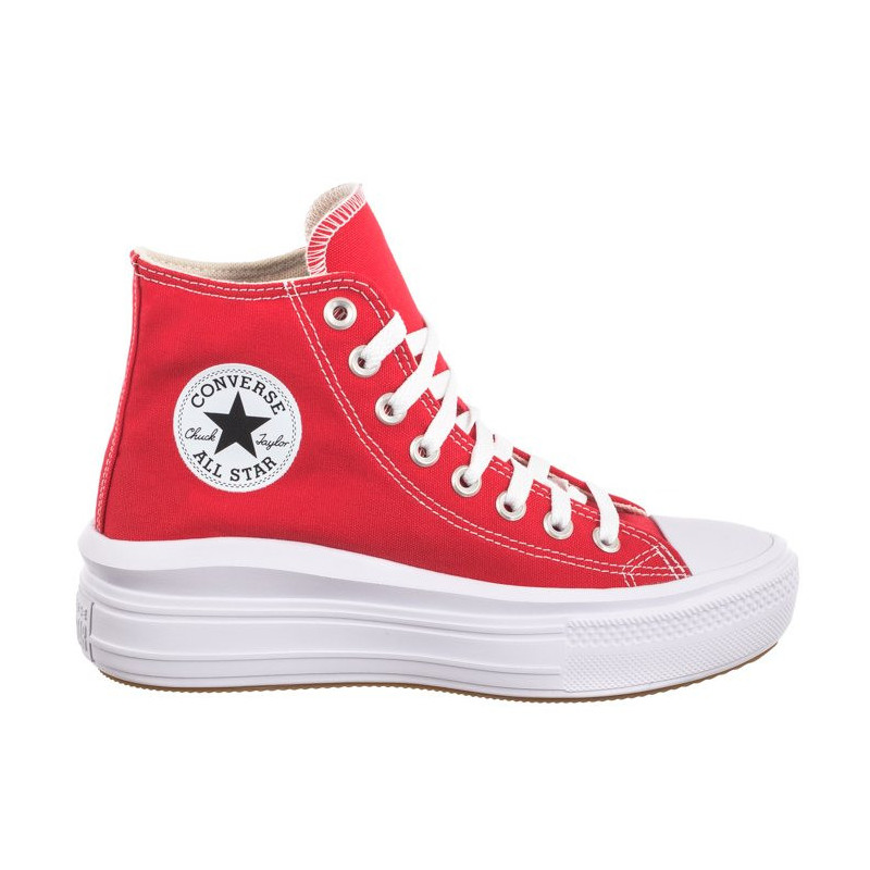 Converse CTAS Move Hi Red/White/Gum A09073C (CO651-b) kurpes
