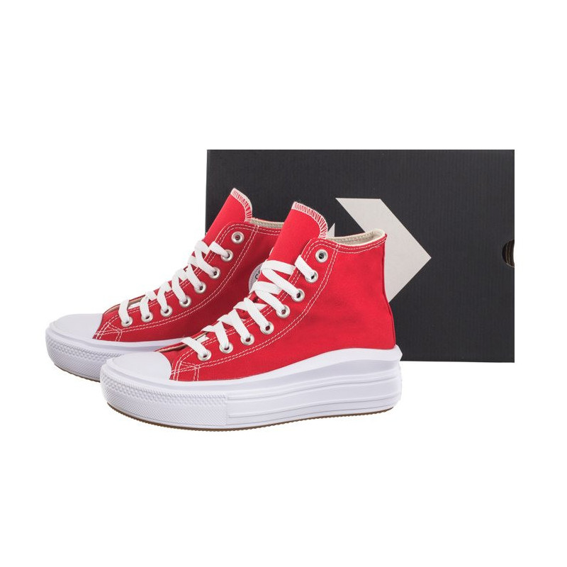 Converse CTAS Move Hi Red/White/Gum A09073C (CO651-b) bateliai