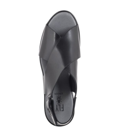 FLY London Nabi Bridle Black P145058002 (FL402-a) shoes