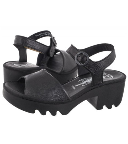 FLY London Tull Mousse Black/Black P501503000 (FL403-a) shoes