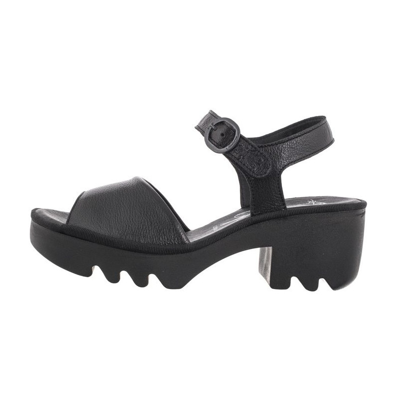 FLY London Tull Mousse Black/Black P501503000 (FL403-a) shoes