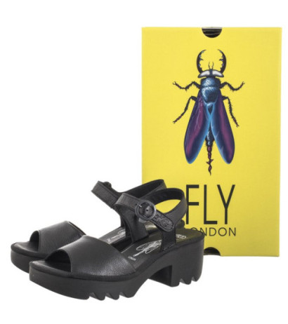 FLY London Tull Mousse Black/Black P501503000 (FL403-a) kurpes