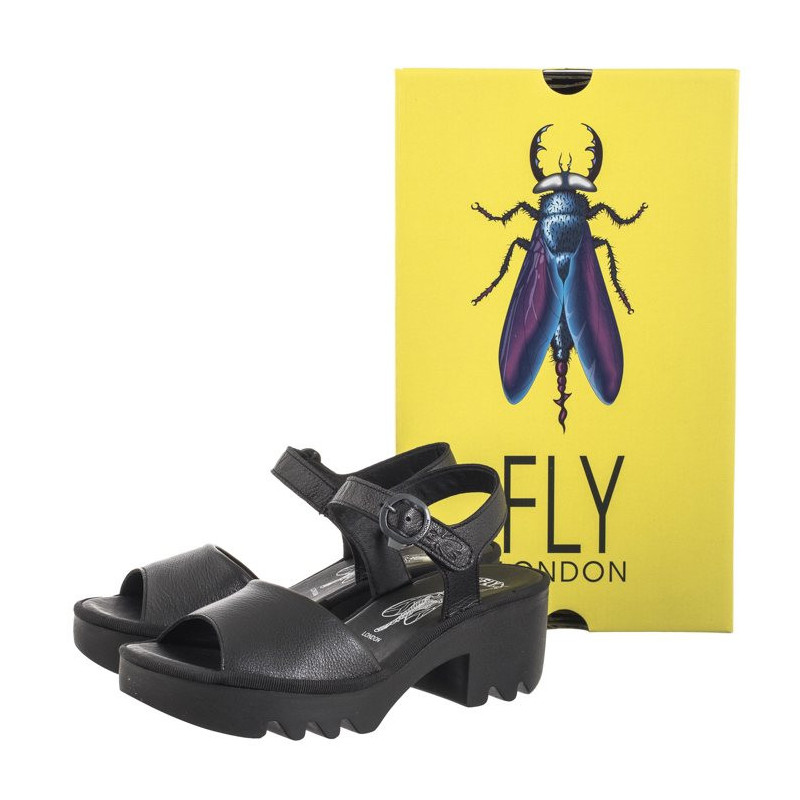 FLY London Tull Mousse Black/Black P501503000 (FL403-a) kurpes