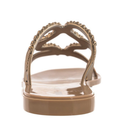 Melissa Slide+BO.BO AD 33862/AX131 Beige/Bronze (ML315-a) Sieviešu apavi/Flip Flops