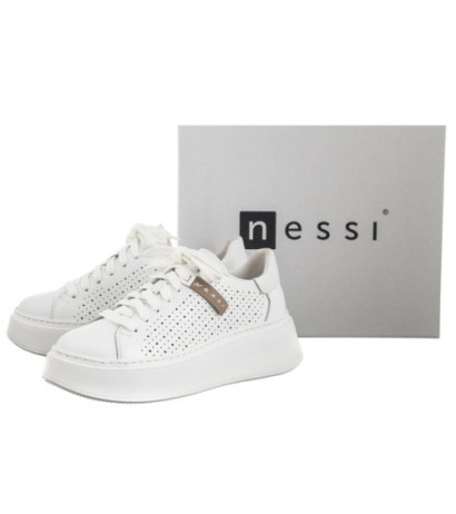 Nessi Białe 24579 12 (NE367-a) kurpes