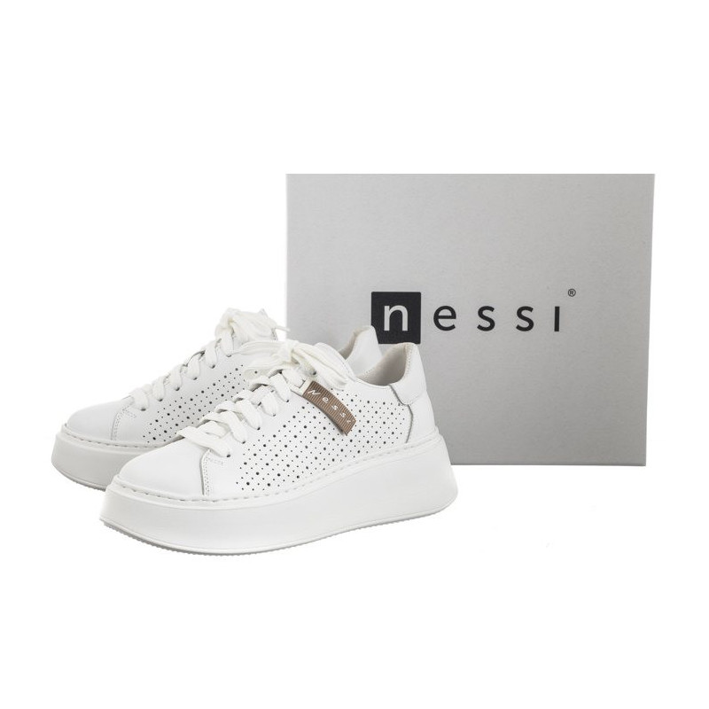 Nessi Białe 24579 12 (NE367-a) kurpes