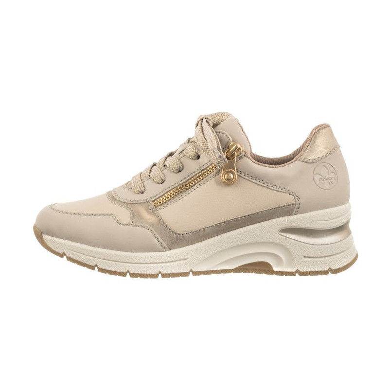 Rieker Beżowe N9301-60 Beige (RI155-a) spordijalatsid