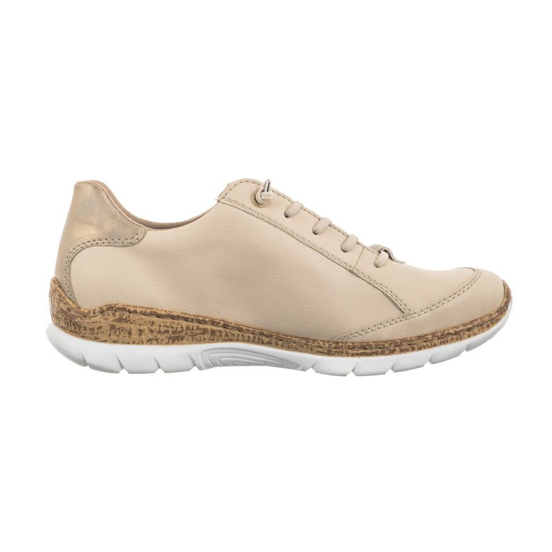 Rieker Beżowe N4268-60 Beige (RI156-a) shoes