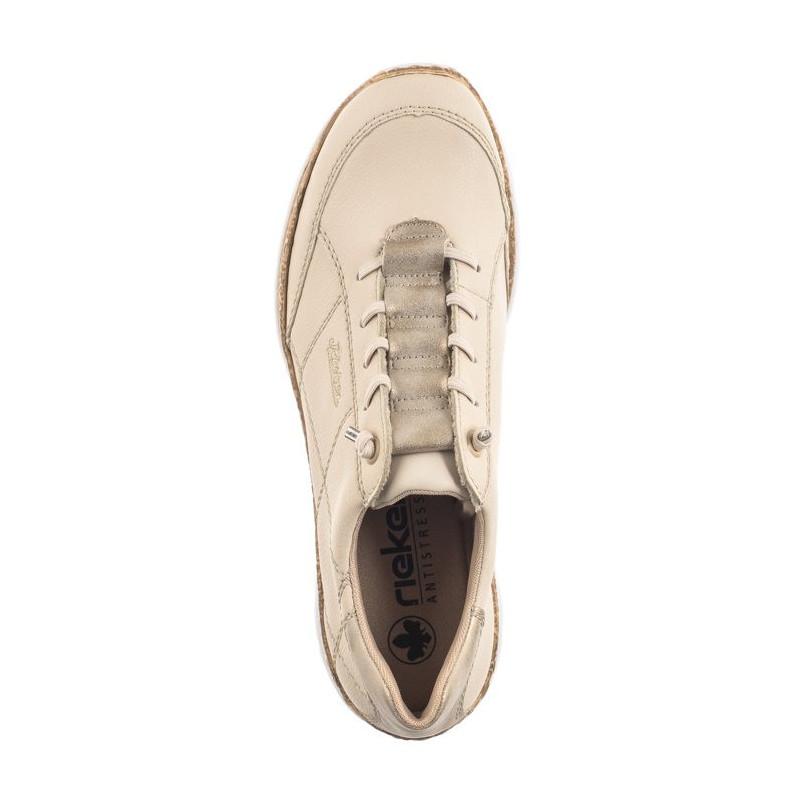 Rieker Beżowe N4268-60 Beige (RI156-a) batai