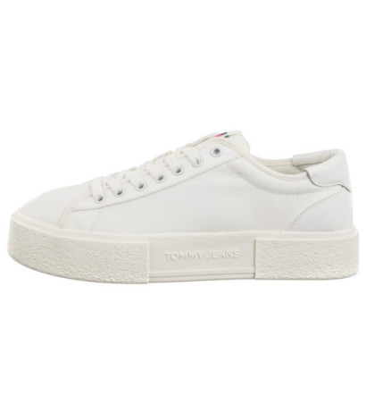Tommy Hilfiger Tjw Foxing Flatform Sneaker Ecru EN0EN02480 YBL (TH1051-a) sporta apavi