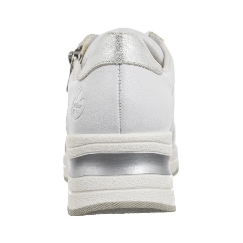 Rieker Białe N9301-80 White (RI155-b) sporta apavi
