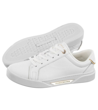Tommy Hilfiger Chic Hw Court Sneaker White FW0FW07813 YBS (TH1052-a) shoes