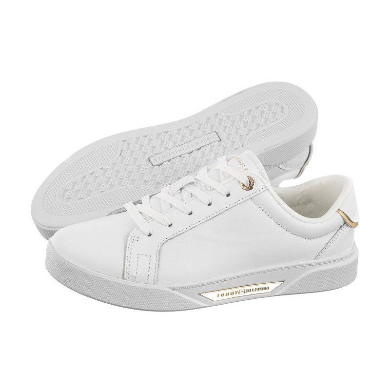 Tommy Hilfiger Chic Hw Court Sneaker White FW0FW07813 YBS (TH1052-a) kurpes