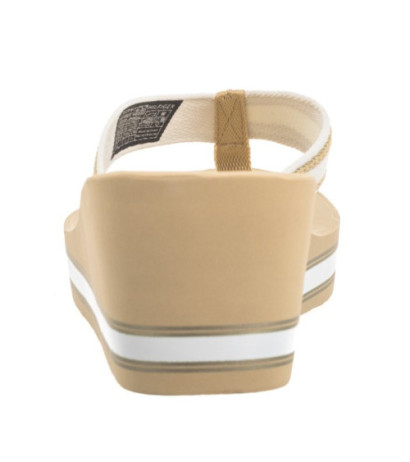 Tommy Hilfiger Hilfiger Wedge Beach Sandal Hervest Wheat FW0FW07903 ACR (TH1059-b) kurpes
