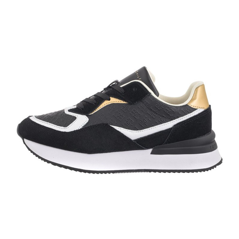 Tommy Hilfiger Lux Monogram Runner Black FW0FW07816 BDS (TH1062-a) bateliai
