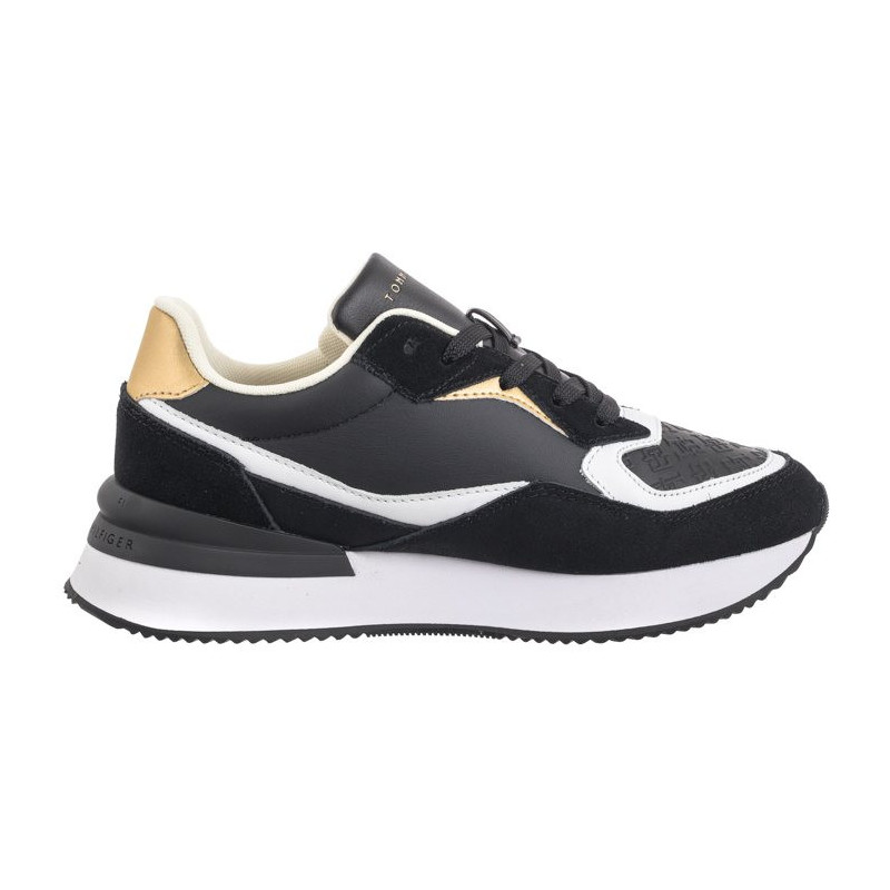 Tommy Hilfiger Lux Monogram Runner Black FW0FW07816 BDS (TH1062-a) bateliai