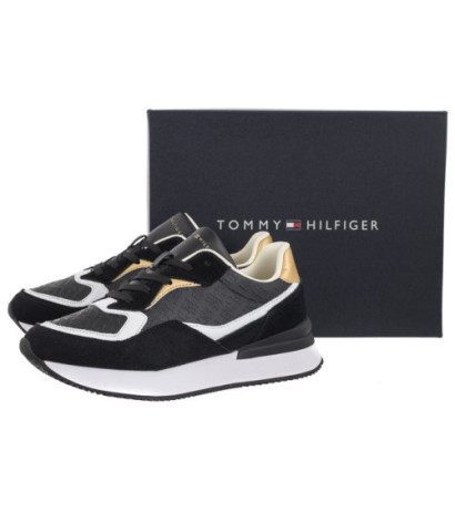 Tommy Hilfiger Lux Monogram Runner Black FW0FW07816 BDS (TH1062-a) bateliai