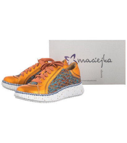 Maciejka Pomarańczowe 06327-18/00-1 (MA1176-a) kurpes