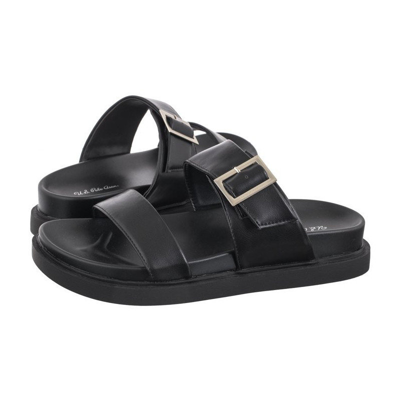 U.S. Polo Assn. Kary002 Blk KARY002W/4Y1 (US186-a) Sieviešu apavi/Flip Flops