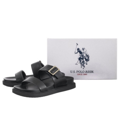 U.S. Polo Assn. Kary002 Blk KARY002W/4Y1 (US186-a) Women's Shoes/Flip Flops