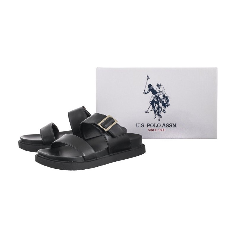 U.S. Polo Assn. Kary002 Blk KARY002W/4Y1 (US186-a) Women's Shoes/Flip Flops