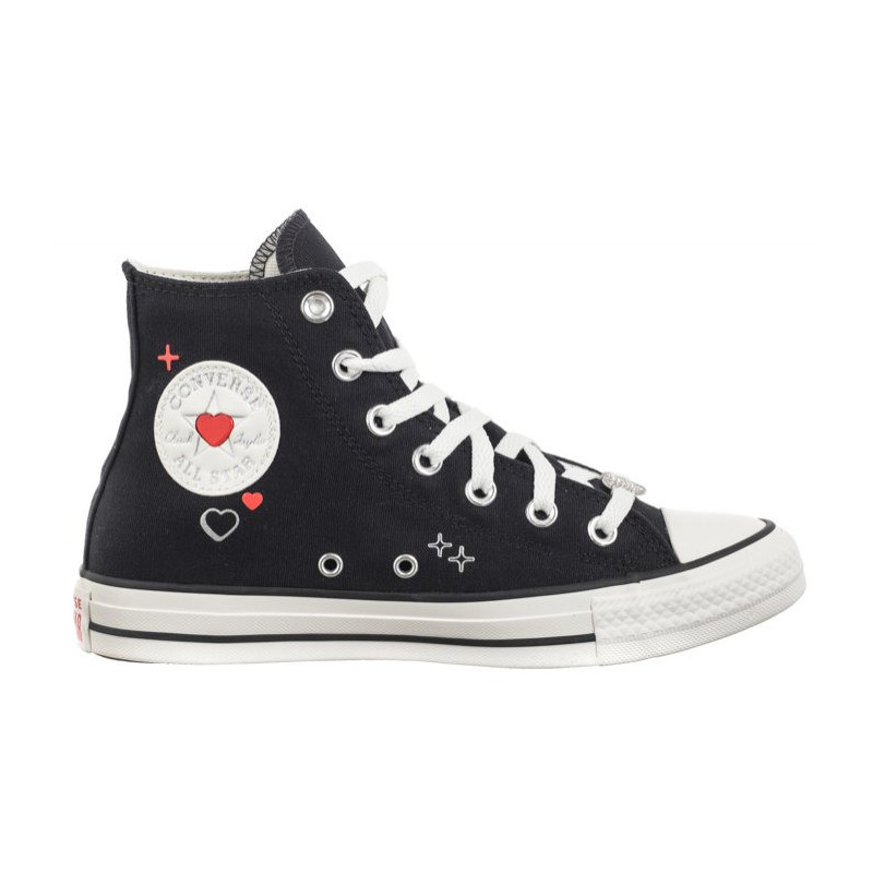 Converse CTAS Hi Black/Vintage White A09116C (CO658-a) apavi