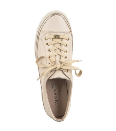 Caprice Beżowe 9-23654-42 450 Cream Comb (CP405-a) bateliai