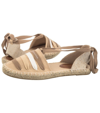 Tommy Hilfiger Flat Espadrille T3A7-33280-0890 500 Beige (TH1076-a) kurpes
