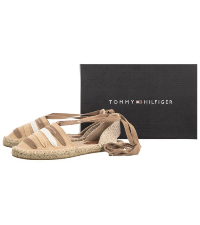 Tommy Hilfiger Flat Espadrille T3A7-33280-0890 500 Beige (TH1076-a) kurpes