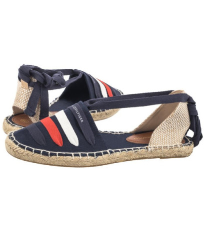 Tommy Hilfiger Flat Espadrille T3A7-33280-0890 800 Blue (TH1076-b) kingad
