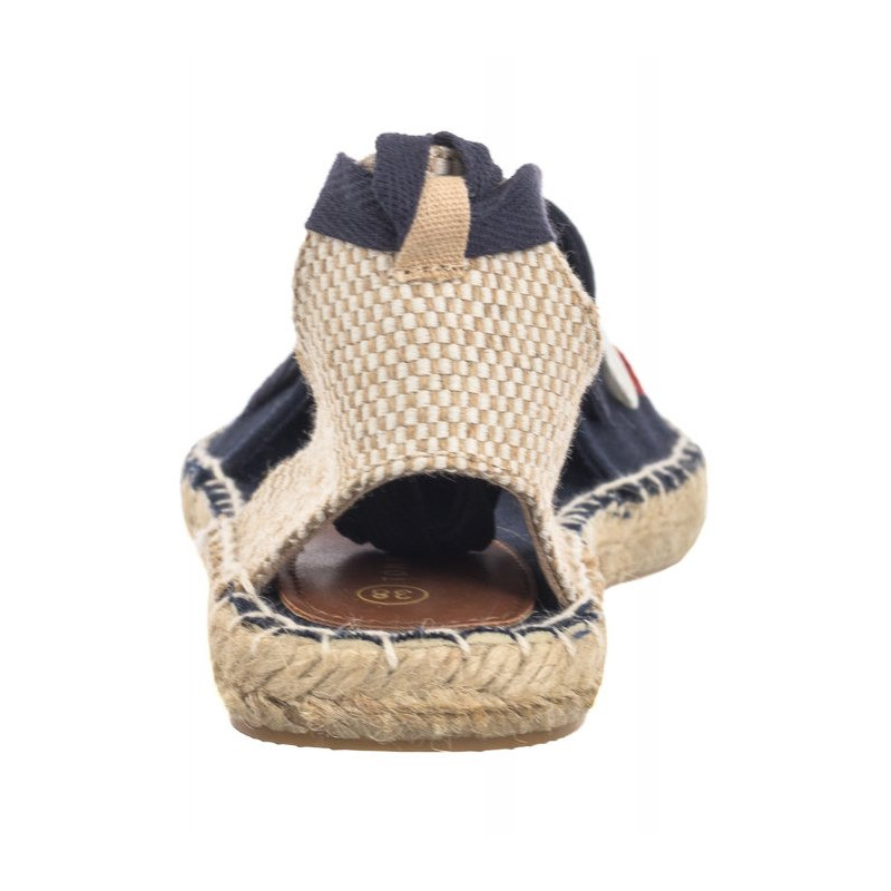 Tommy Hilfiger Flat Espadrille T3A7-33280-0890 800 Blue (TH1076-b) kurpes