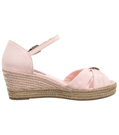Tommy Hilfiger Basic Open Toe Mid Wedge Whimsy Pink FW0FW04785 TJQ (TH1078-b) shoes