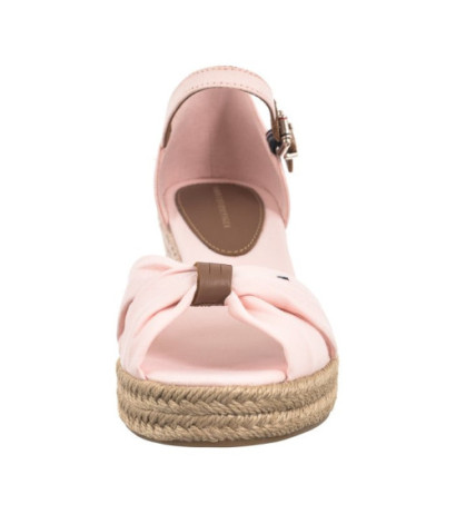 Tommy Hilfiger Basic Open Toe Mid Wedge Whimsy Pink FW0FW04785 TJQ (TH1078-b) shoes
