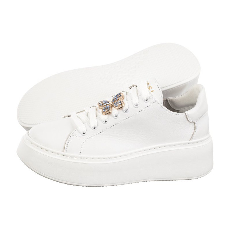 Nessi Białe 24580OZ (NE369-a) kurpes