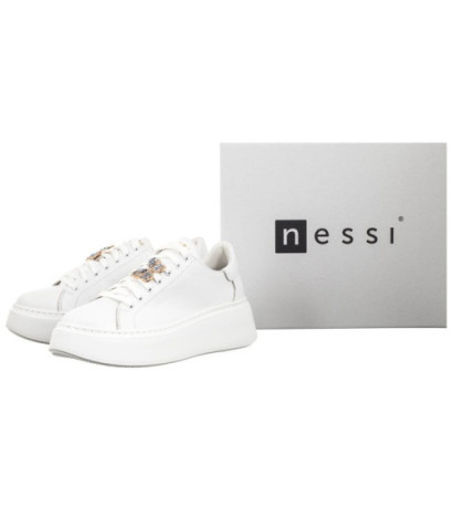 Nessi Białe 24580OZ (NE369-a) kurpes