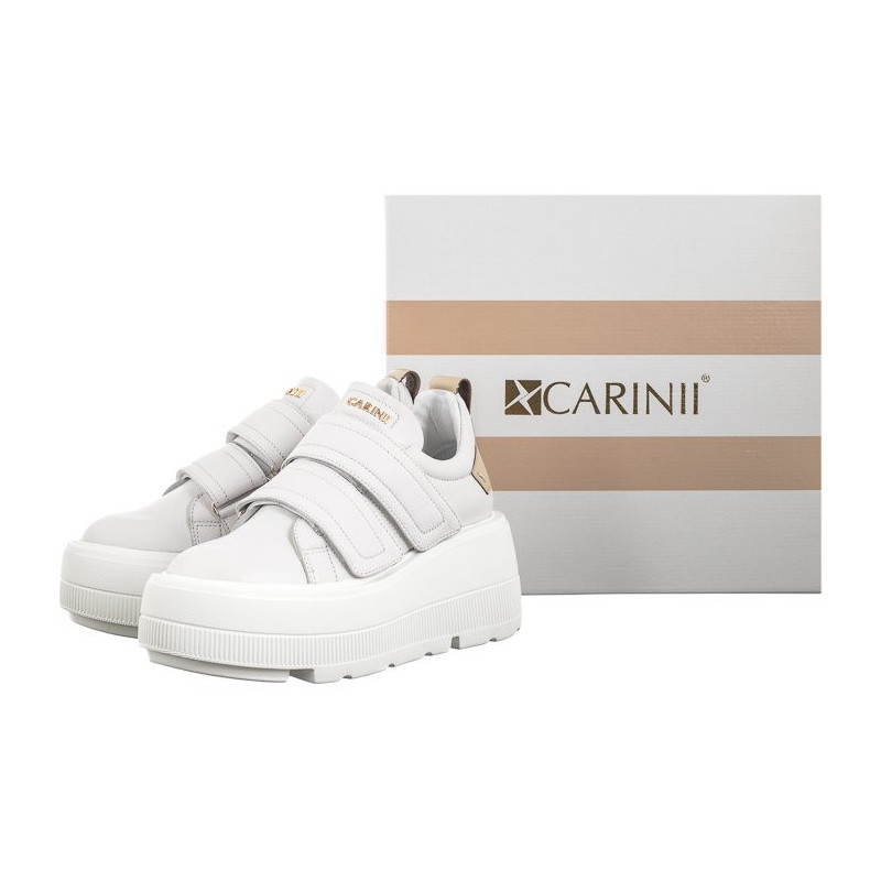 Carinii Białe/Beżowe B9400__-I81-S30-000-G36 (CI762-a) shoes