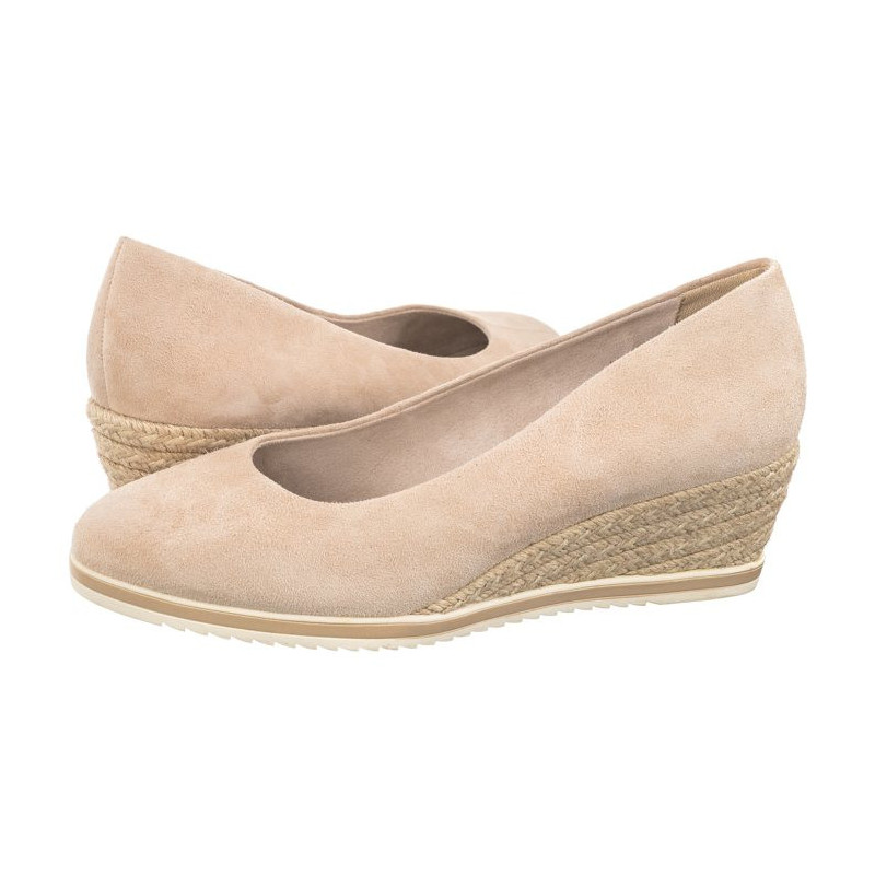 Tamaris Beżowe 1-22303-42 251 Nude (TM478-a) batai