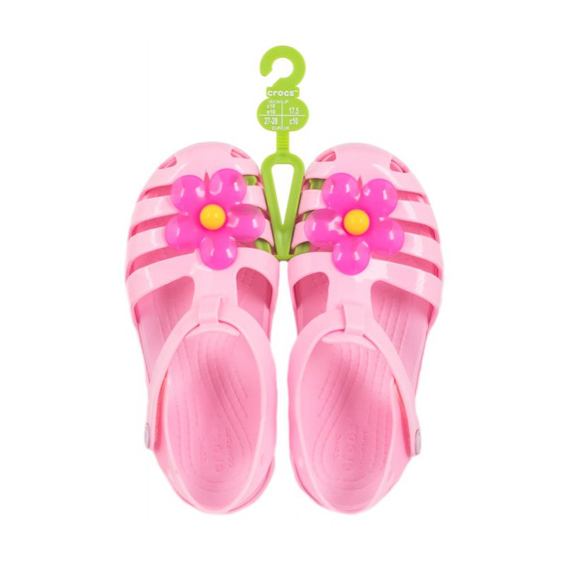 Crocs Isabella Charm Sandal Flamingo 208445-6S0 (CR305-a) sandals