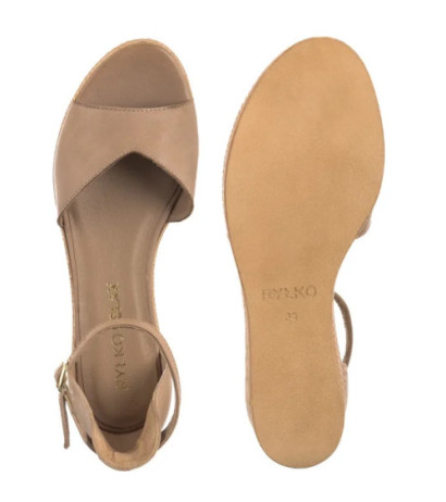 Ryłko Beżowe 3MBL4_V_ _B52 (RY814-c) kurpes