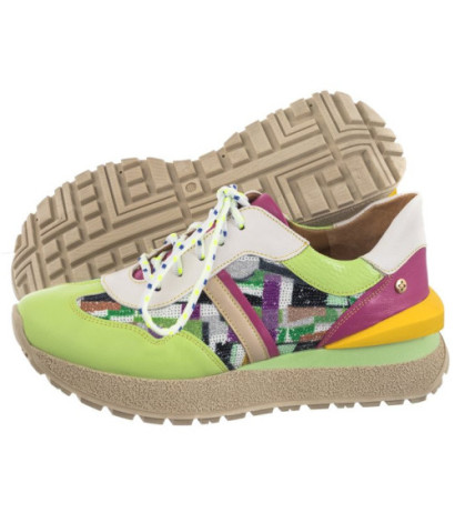 Maciejka Zielone+Róż 06322-09/00-1 (MA1183-a) kurpes