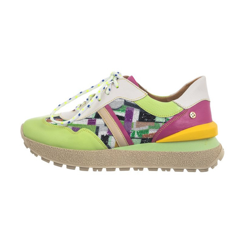 Maciejka Zielone+Róż 06322-09/00-1 (MA1183-a) kurpes