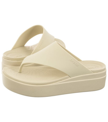 Crocs Brooklyn Flip Bone 208727-2Y2 (CR312-a) bateliai